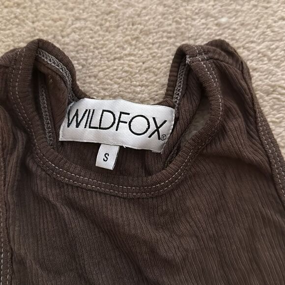 Wildfox Brown Small New Tank - Picture 2 of 4